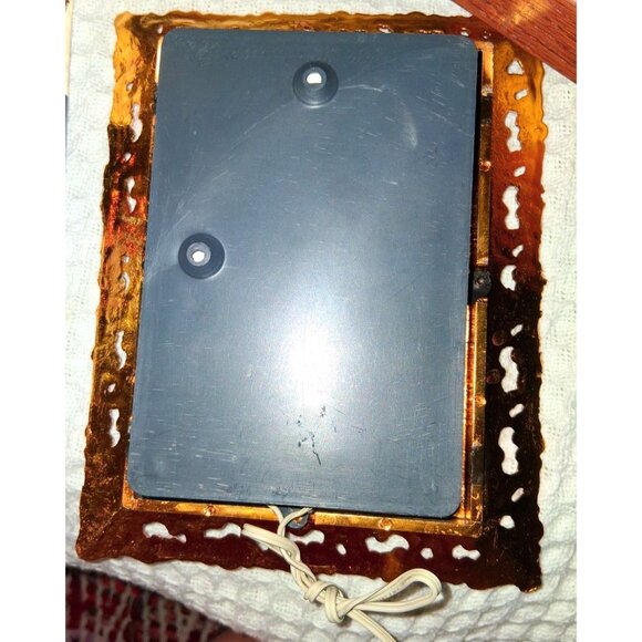 Vintage Pope John Paul II & Our Lady Of Guadalupe Lighted Wall Picture Frame - Picture 10 of 11